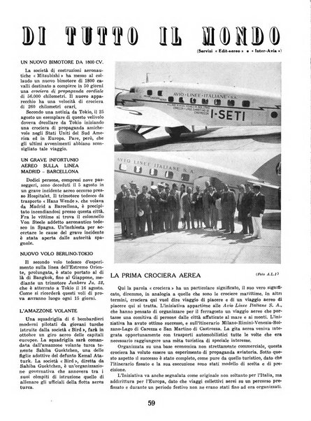 L'ala d'Italia rivista mensile di aeronautica