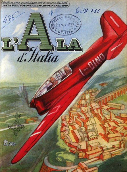 L'ala d'Italia rivista mensile di aeronautica