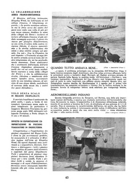 L'ala d'Italia rivista mensile di aeronautica