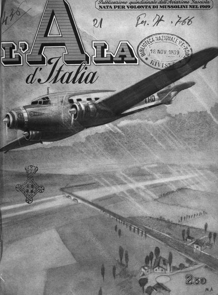 L'ala d'Italia rivista mensile di aeronautica