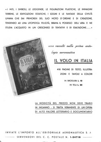 L'ala d'Italia rivista mensile di aeronautica