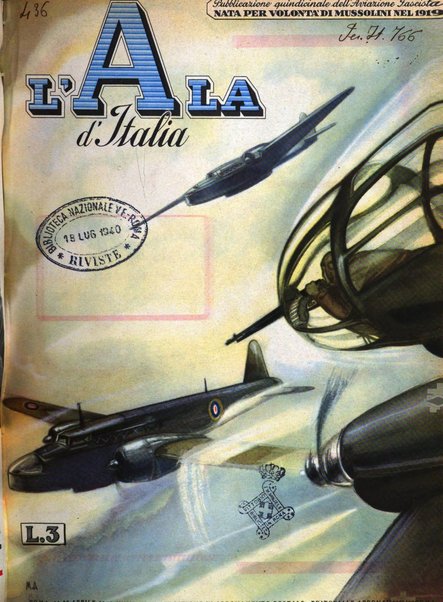 L'ala d'Italia rivista mensile di aeronautica