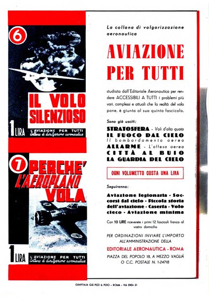 L'ala d'Italia rivista mensile di aeronautica