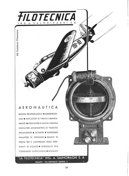 L'ala d'Italia rivista mensile di aeronautica