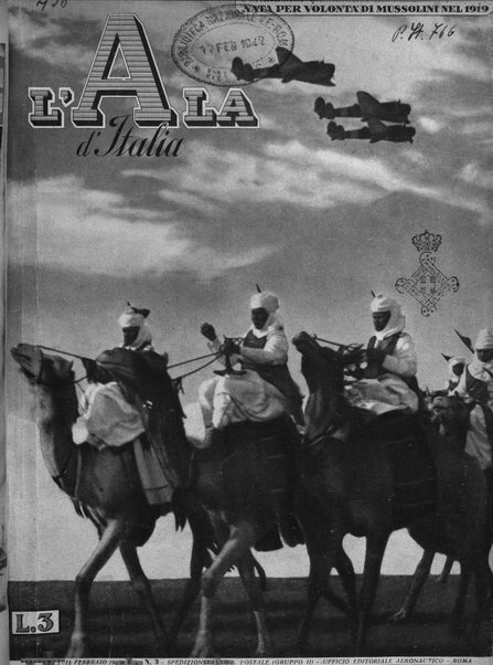 L'ala d'Italia rivista mensile di aeronautica