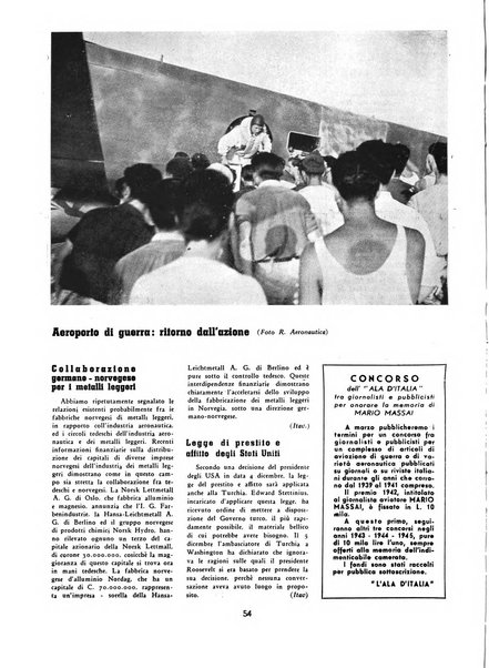 L'ala d'Italia rivista mensile di aeronautica