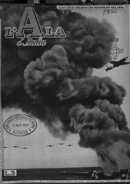 L'ala d'Italia rivista mensile di aeronautica