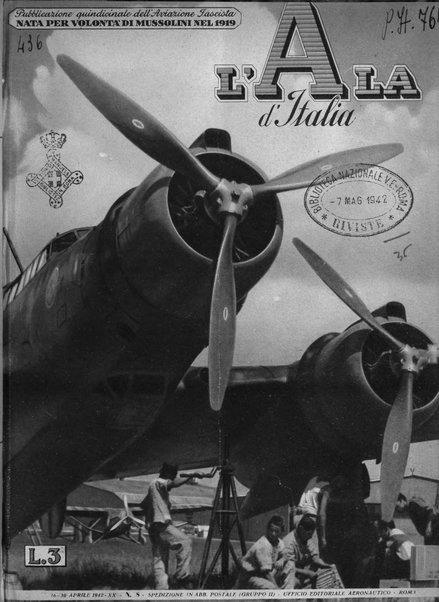 L'ala d'Italia rivista mensile di aeronautica