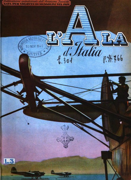 L'ala d'Italia rivista mensile di aeronautica