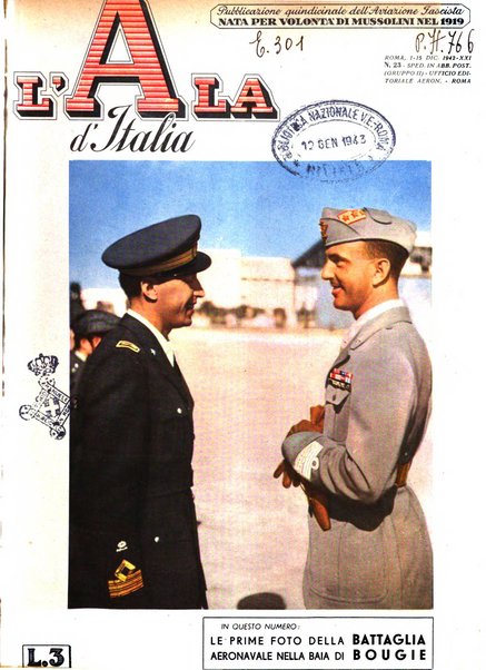 L'ala d'Italia rivista mensile di aeronautica