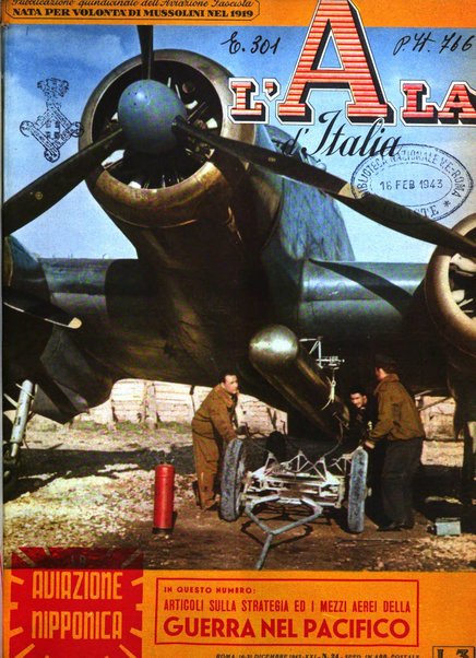 L'ala d'Italia rivista mensile di aeronautica