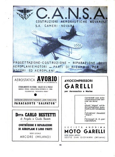 L'ala d'Italia rivista mensile di aeronautica