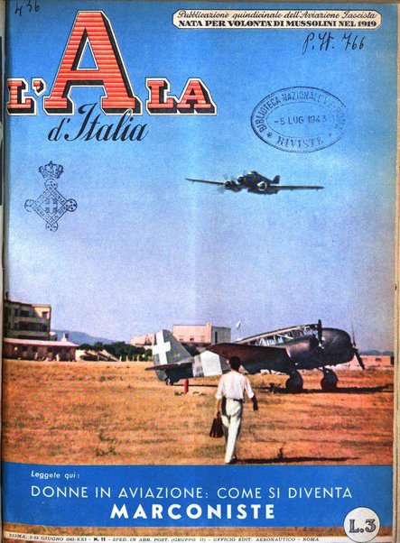 L'ala d'Italia rivista mensile di aeronautica