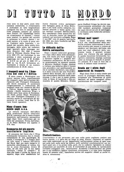 L'ala d'Italia rivista mensile di aeronautica