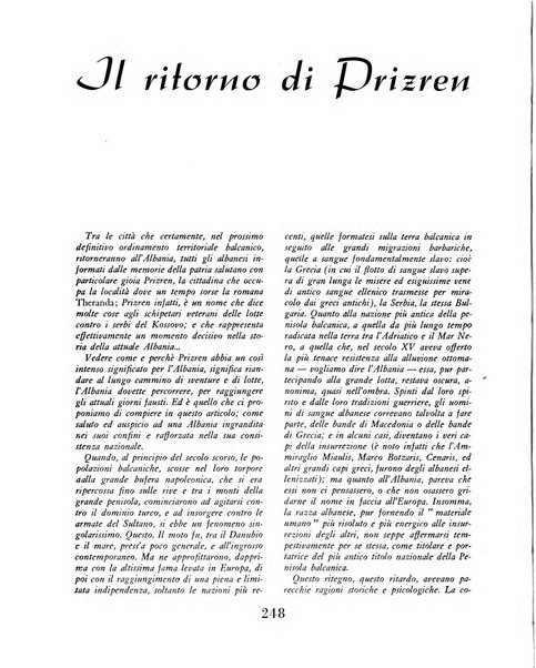 Albania rivista mensile di politica, economia, scienze e lettere