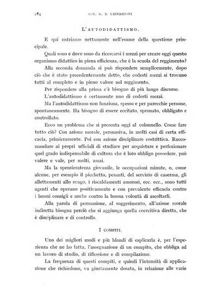 Alere flammam bollettino del Gabinetto di cultura della scuola di guerra