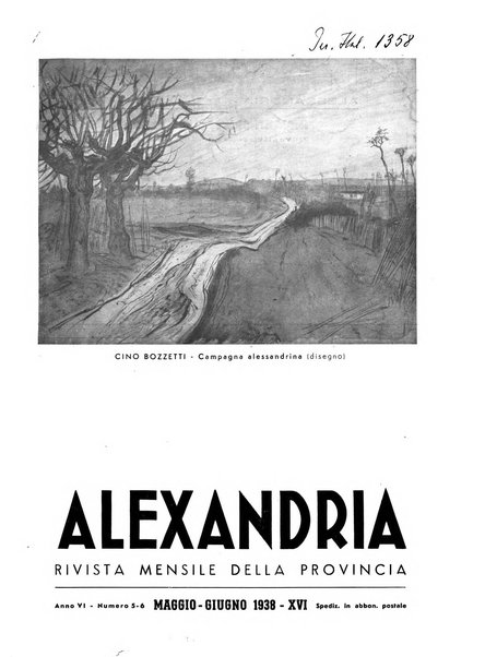 Alexandria rivista mensile della Provincia