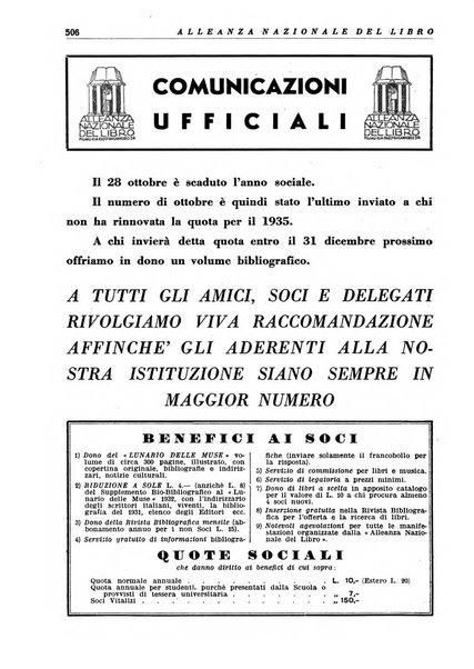 Alleanza nazionale del libro rassegna di cultura