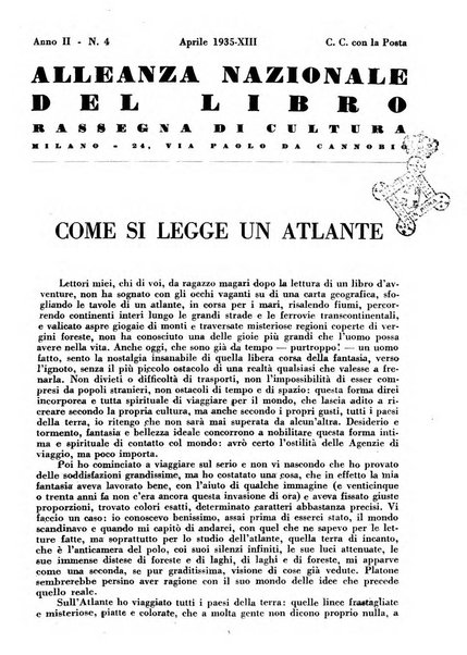 Alleanza nazionale del libro rassegna di cultura