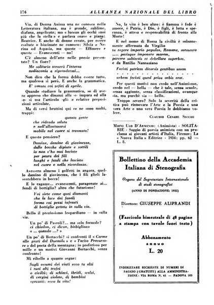 Alleanza nazionale del libro rassegna di cultura