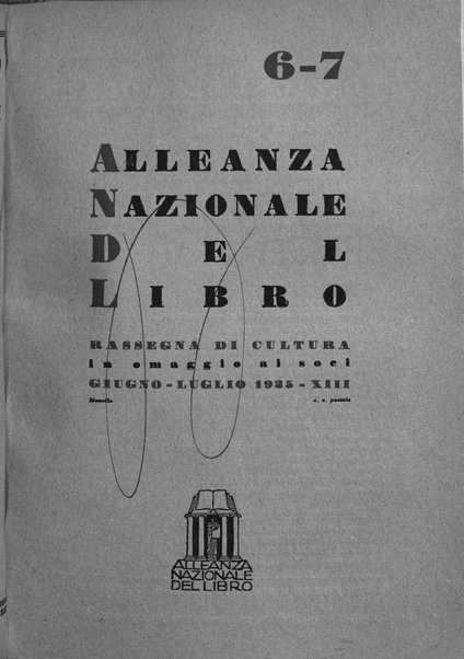 Alleanza nazionale del libro rassegna di cultura