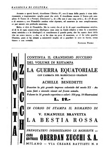 Alleanza nazionale del libro rassegna di cultura