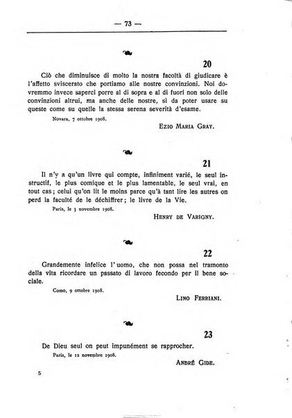 Almanacco del Coenobium confessioni e professioni di fede