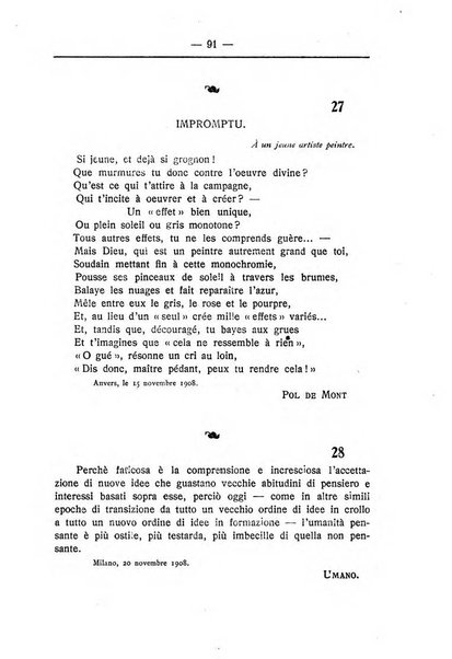 Almanacco del Coenobium confessioni e professioni di fede