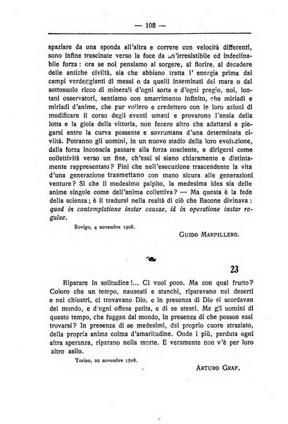 Almanacco del Coenobium confessioni e professioni di fede