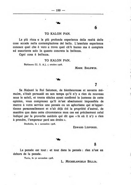 Almanacco del Coenobium confessioni e professioni di fede