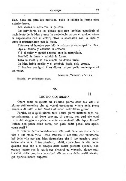 Almanacco del Coenobium confessioni e professioni di fede