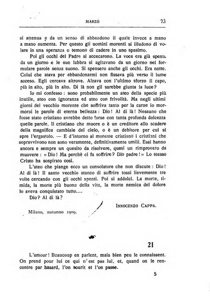 Almanacco del Coenobium confessioni e professioni di fede