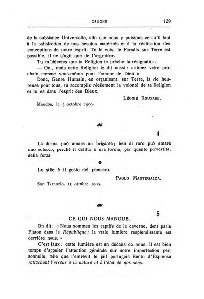 Almanacco del Coenobium confessioni e professioni di fede