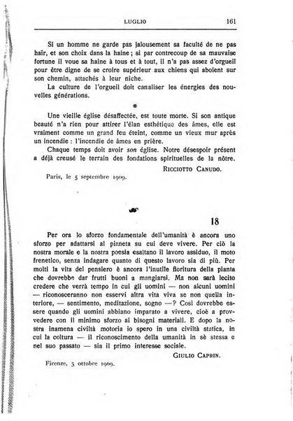 Almanacco del Coenobium confessioni e professioni di fede