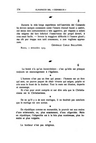 Almanacco del Coenobium confessioni e professioni di fede