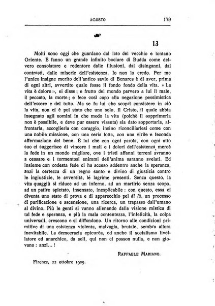 Almanacco del Coenobium confessioni e professioni di fede