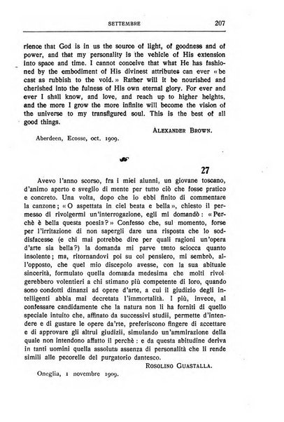 Almanacco del Coenobium confessioni e professioni di fede