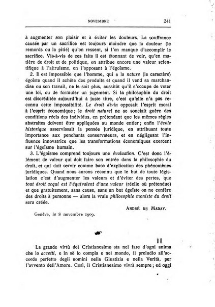 Almanacco del Coenobium confessioni e professioni di fede