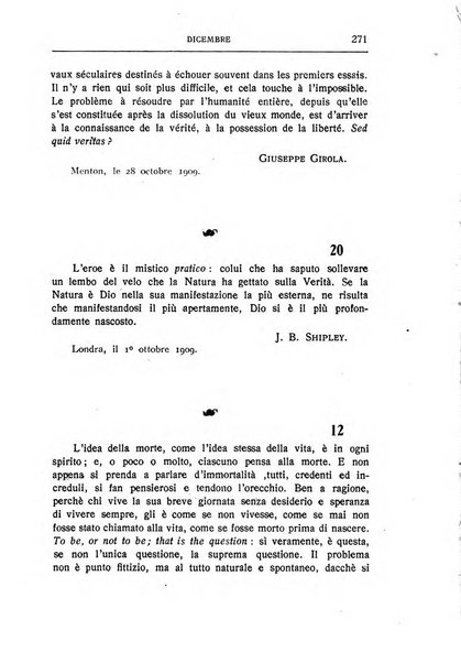 Almanacco del Coenobium confessioni e professioni di fede