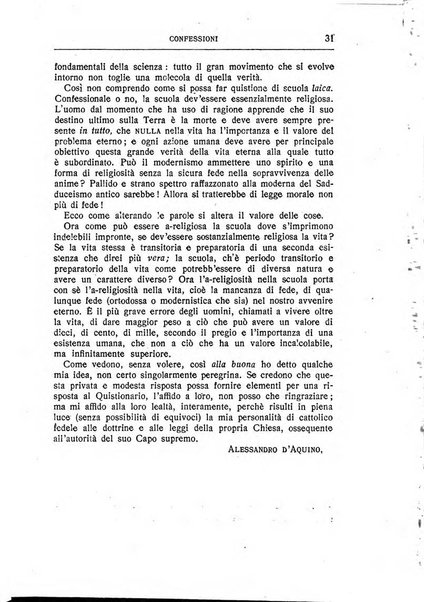 Almanacco del Coenobium confessioni e professioni di fede