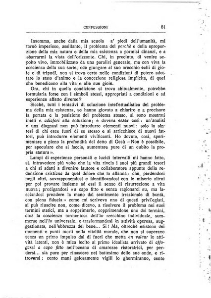 Almanacco del Coenobium confessioni e professioni di fede