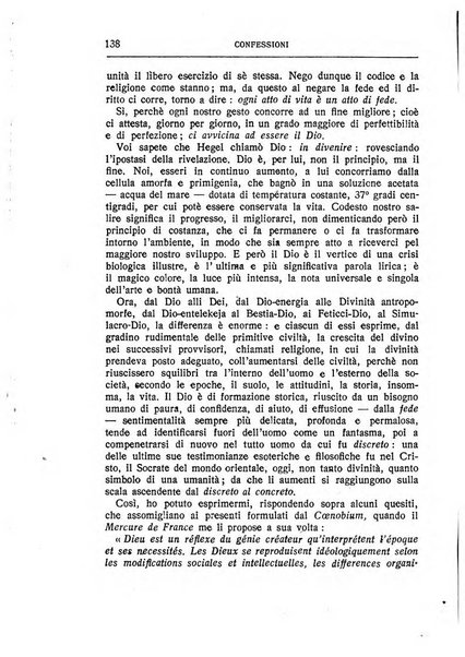 Almanacco del Coenobium confessioni e professioni di fede