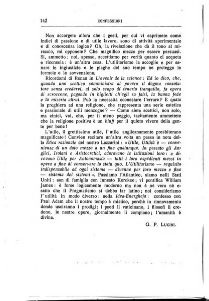 Almanacco del Coenobium confessioni e professioni di fede