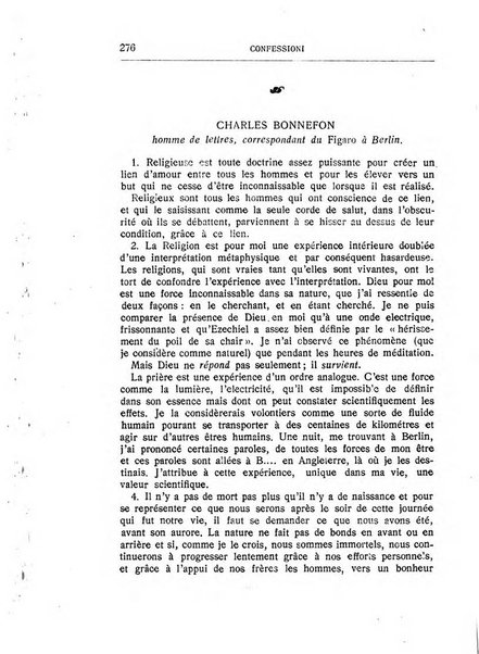 Almanacco del Coenobium confessioni e professioni di fede