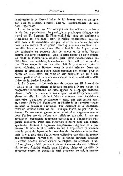 Almanacco del Coenobium confessioni e professioni di fede