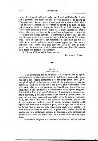 Almanacco del Coenobium confessioni e professioni di fede