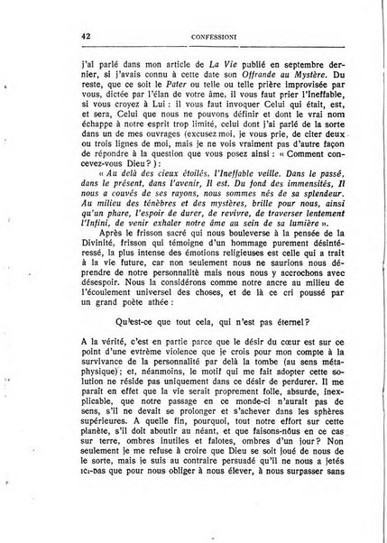 Almanacco del Coenobium confessioni e professioni di fede