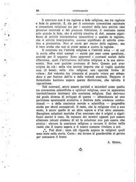 Almanacco del Coenobium confessioni e professioni di fede