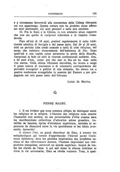 Almanacco del Coenobium confessioni e professioni di fede