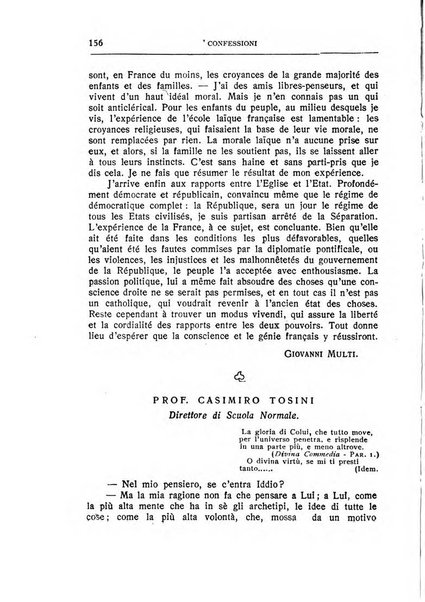 Almanacco del Coenobium confessioni e professioni di fede